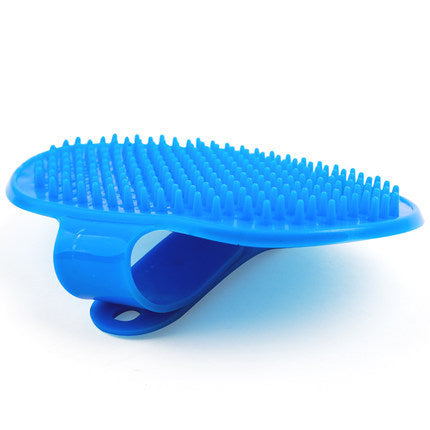 Dog bath brush