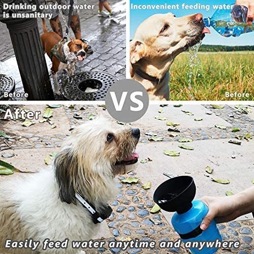 Foldable Dog Travel Water Bottle