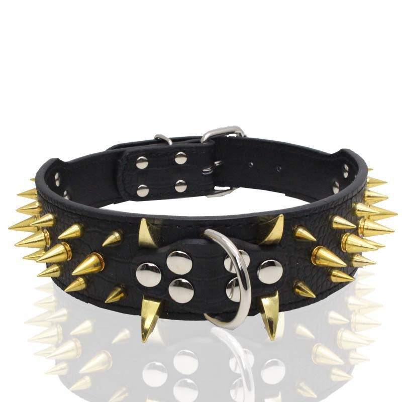 Explosion-Proof Rivet Bite-Proof Pet Collar