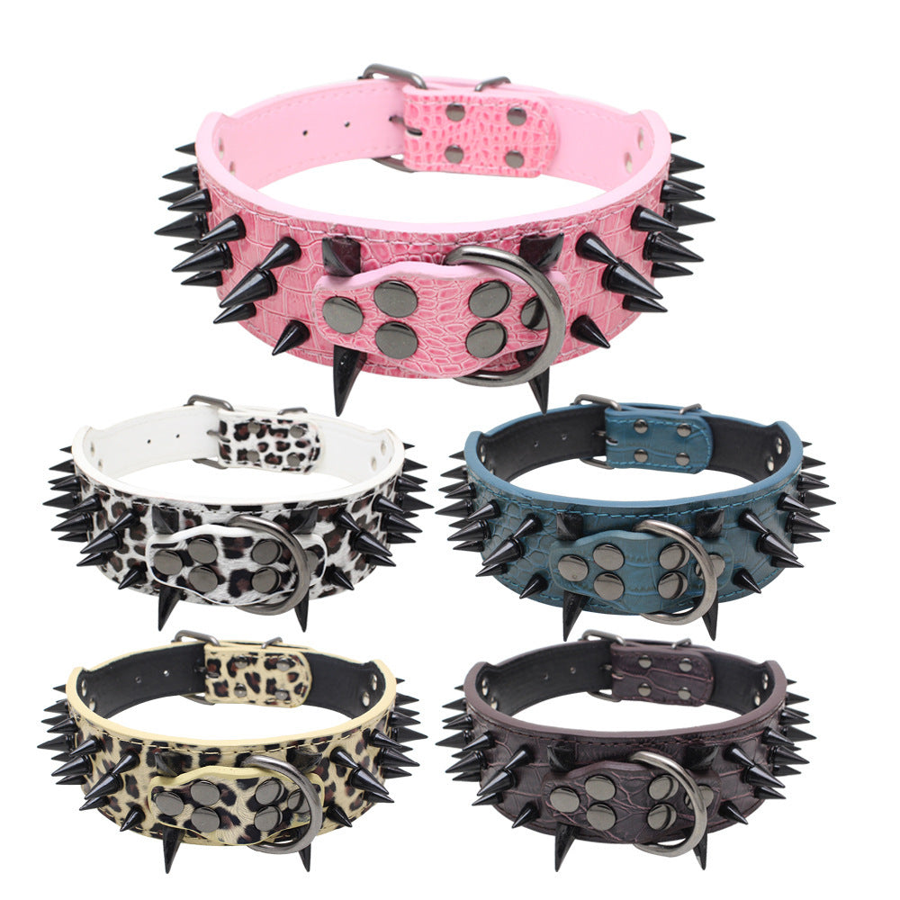 Explosion-Proof Rivet Bite-Proof Pet Collar