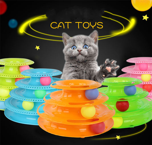 Interactive Cat Turntable Toy