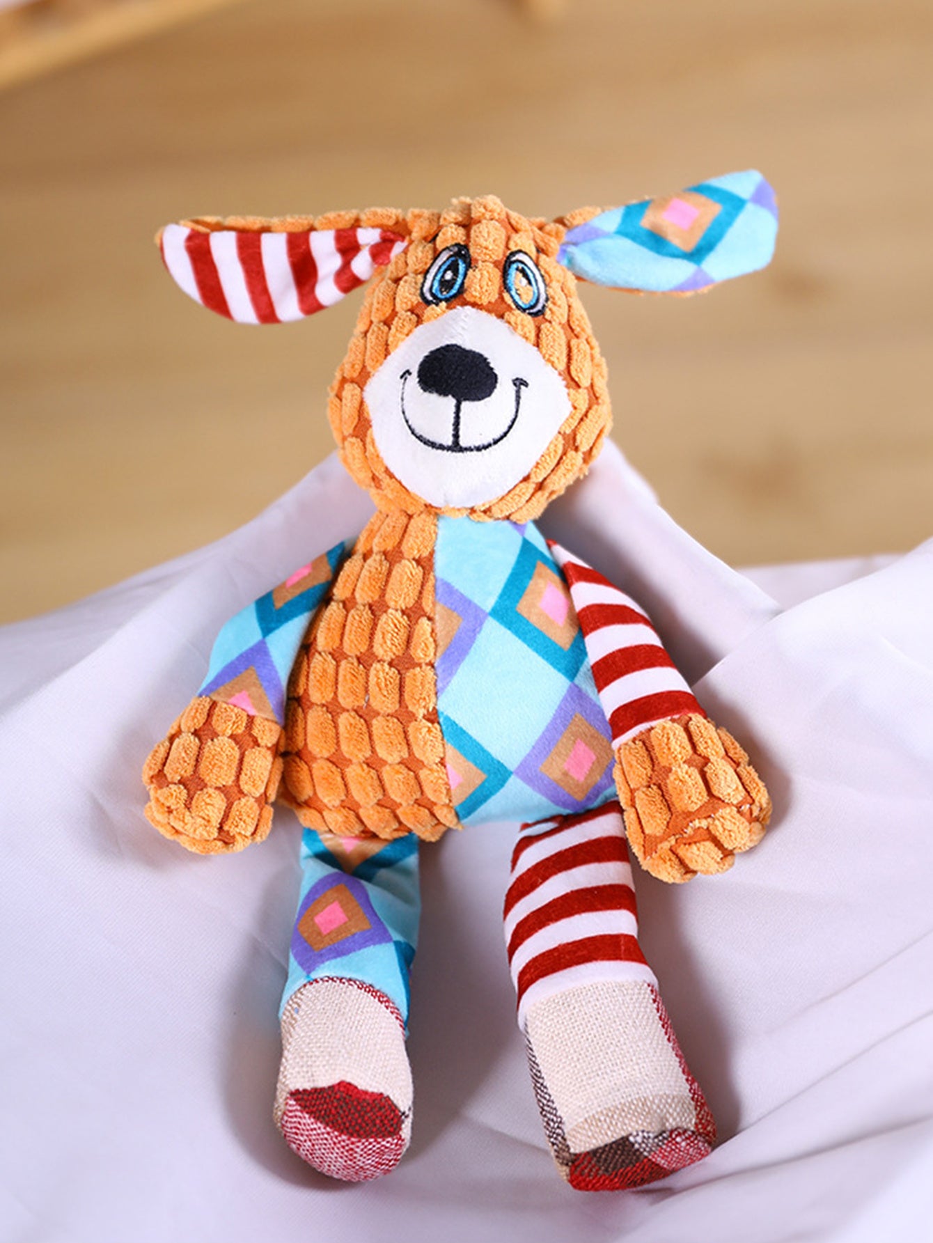 Animal Plush Squeaky Dog Toy