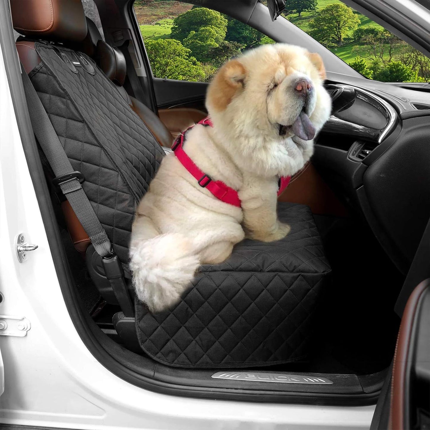 Waterproof Dog Car Seat Cover - Scratch Proof & Nonslip Vehicle Seat Protector