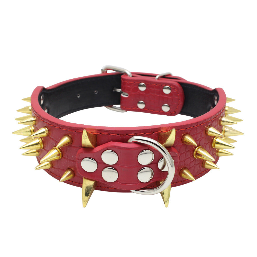 Explosion-Proof Rivet Bite-Proof Pet Collar