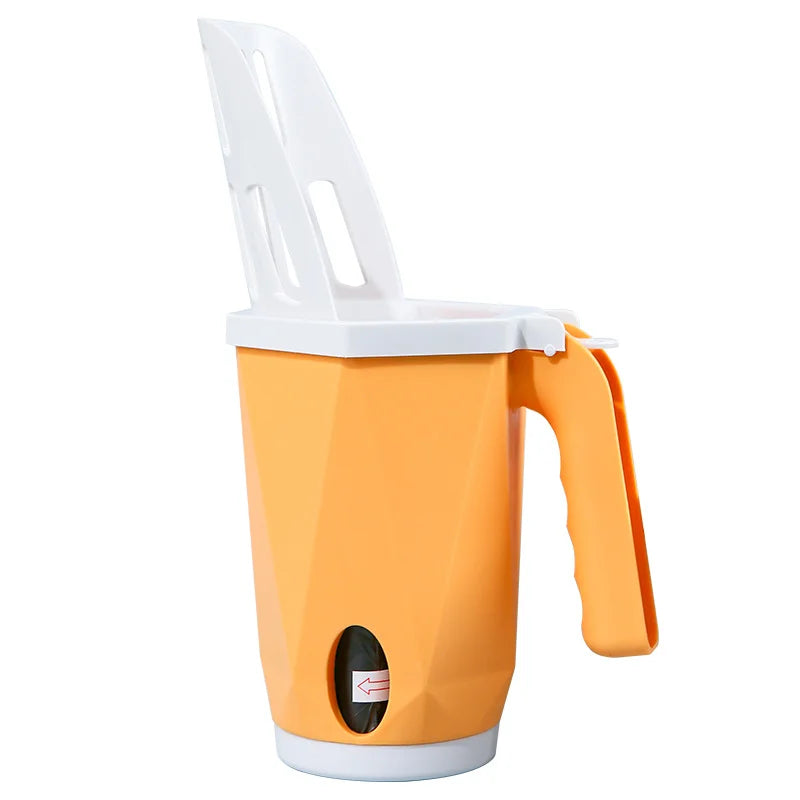 Cat Litter Scooper with Waste Bag Storage