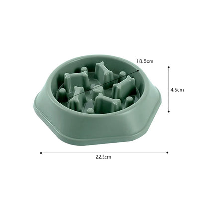 Non-Slip Slow Feeder Pet Bowl