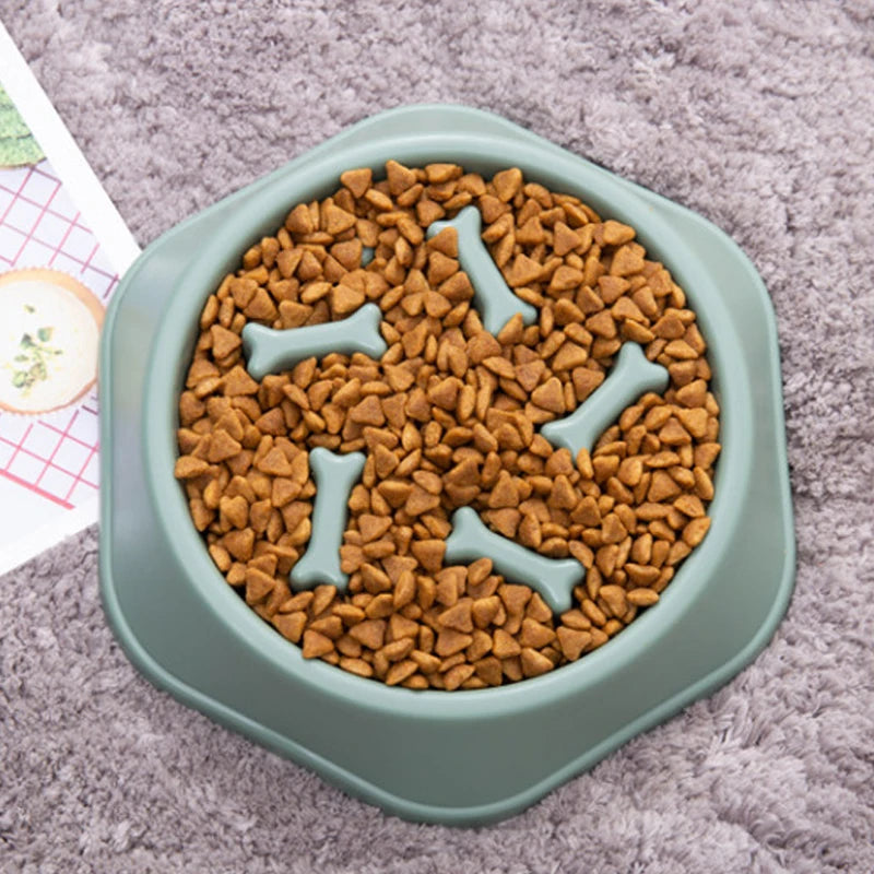 Non-Slip Slow Feeder Pet Bowl