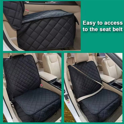 Waterproof Dog Car Seat Cover - Scratch Proof & Nonslip Vehicle Seat Protector