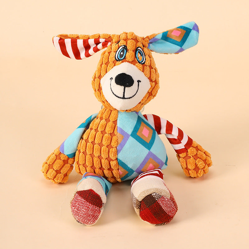 Animal Plush Squeaky Dog Toy