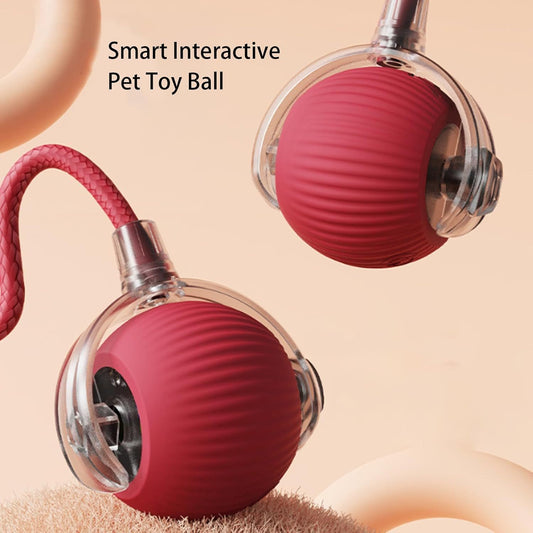 Interactive Rolling Smart Ball Toy for Dogs and Cats