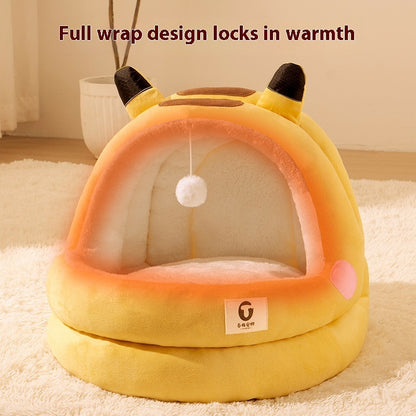 Winter Warm Cat Bed